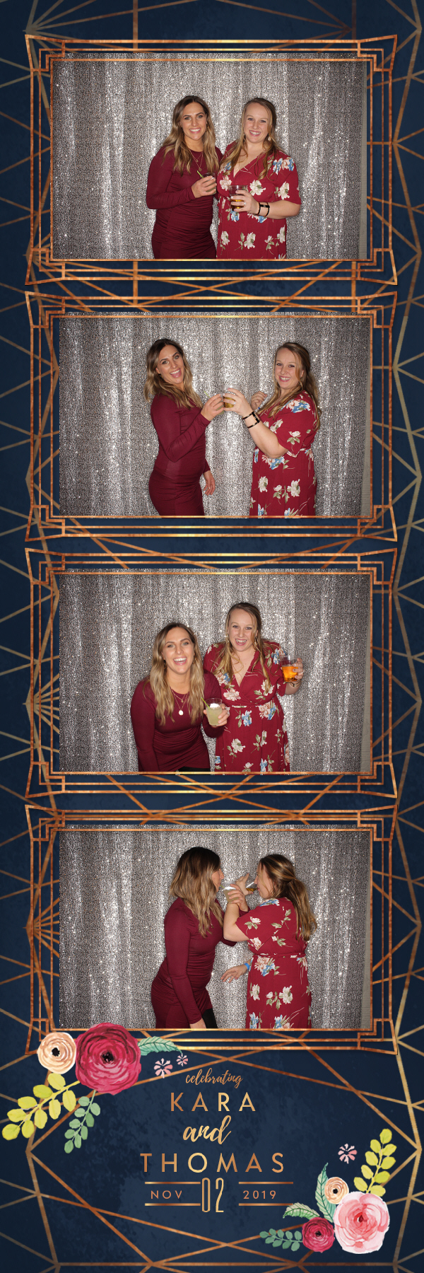 Kara and Thomas Wedding | View more photos from the event at gallery.photoboothbillings.com/u/PhotoBoothBillings/Kara-and-Thomas-Wedding